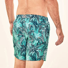 Lade das Bild in den Galerie-Viewer, Image 04: Uv Line Badeshorts Short Acqua Coqueiros Turquesa Upf50+