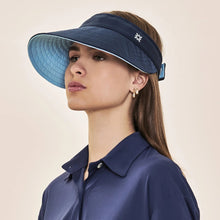 Lade das Bild in den Galerie-Viewer, Image 03: Uv Line Visor Visor Bali Fem Navy Light Blue Upf50+