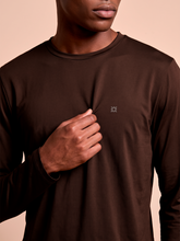 Lade das Bild in den Galerie-Viewer, Image 05: Uv Line Rashguard Longsleeve New Fit Textura Masc Brown Upf50+