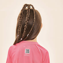 Lade das Bild in den Galerie-Viewer, Image 04: Uv Line Rashguard Acqua Qr Code Chiclete Fluor Upf50+