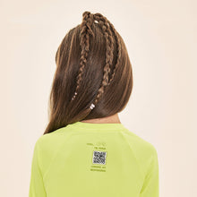 Lade das Bild in den Galerie-Viewer, Image 04: Uv Line Rashguard Acqua Qr Code Amarelo Fluor Upf50+