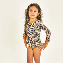 Lade das Bild in den Galerie-Viewer, Image 02: Uv Line Baby-Bademode Swimsuit Baby Zebra Upf50+