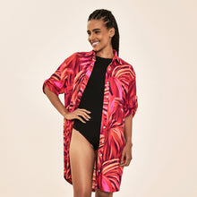 Lade das Bild in den Galerie-Viewer, Image 05: Uv Line Hemdblusenkleid Shirtdress Copacabana Upf50+