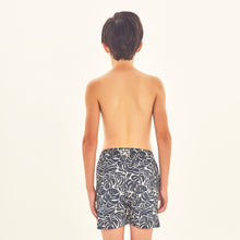 Lade das Bild in den Galerie-Viewer, Model Back: Uv Line Jungen-Badehose Shorts Kids Costela Aco Upf50+