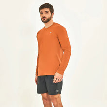 Lade das Bild in den Galerie-Viewer, Image 02: Uv Line T-Shirts Für Herren Longsleeve Sport Fit Caramelo
