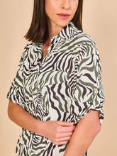 Lade das Bild in den Galerie-Viewer, Image 03: Uv Line Hemdblusenkleid Shirt Copa Fauna Upf50+
