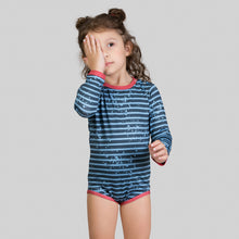 Lade das Bild in den Galerie-Viewer, Image 10: Uv Line Baby-Bademode Macaquinho Baby Listras Upf50+
