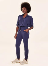 Lade das Bild in den Galerie-Viewer, Image 02: Uv Line Strandhosen Pants Fem Basic Navy Blue Upf50+
