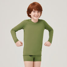 Lade das Bild in den Galerie-Viewer, Image 02: Uv Line Rashguard Longsleeve Uvrpo Inf Verde Militar Upf50+
