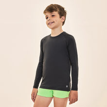 Lade das Bild in den Galerie-Viewer, Image 02: Uv Line Rashguard Acqua Qr Code Preto Upf50+

