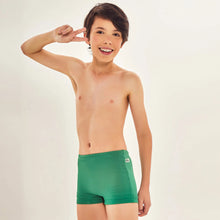 Lade das Bild in den Galerie-Viewer, Image 04: Uv Line Jungen-Badehose Sunga Kids Verde Brasil Upf50+
