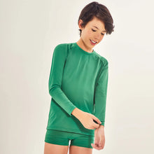 Lade das Bild in den Galerie-Viewer, Image 05: Uv Line Jungen-Badehose Sunga Kids Verde Brasil Upf50+
