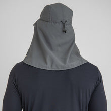 Lade das Bild in den Galerie-Viewer, Model Back: Uv Line Legionärshut Cap Leg Atacama 2021 Masc Grey Upf50+
