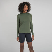 Lade das Bild in den Galerie-Viewer, Image 02: Uv Line Rashguard Longsleeve Uvpro Fem Verde Militar Upf50+
