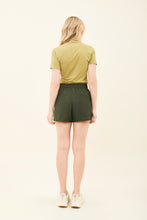 Lade das Bild in den Galerie-Viewer, Model Back: Uv Line Fitness-Shorts Short Race Verde Militar Upf50+
