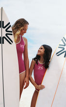 Lade das Bild in den Galerie-Viewer, Image 05: Uv Line Mädchen-Badeanzug Swimsuit Girl Marcela Fuchsia White Upf50+
