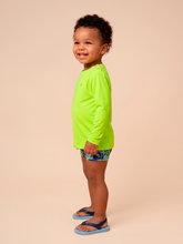 Lade das Bild in den Galerie-Viewer, Image 02: Uv Line Rashguard Longsleeve Baby Yellow Fluor Upf50+
