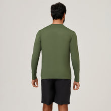 Lade das Bild in den Galerie-Viewer, Model Back: Uv Line Rashguard Longsleeve Uvpro Verde Militar Upf50+
