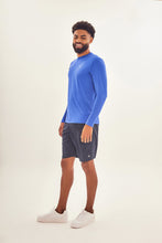 Lade das Bild in den Galerie-Viewer, Image 02: Uv Line Rashguard Longsleeve Uvpro Brasil Masc Cobalto Upf50+
