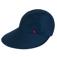 Lade das Bild in den Galerie-Viewer, Product Front: Uv Line Mützen Visor Capri Colors Nac Fem Navy Blue Rose Upf50+
