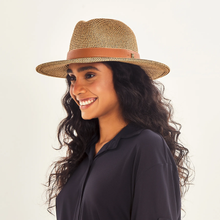 Lade das Bild in den Galerie-Viewer, Image 02: Uv Line Fedora-Hut Hat Giovana Imp Fem Mescla Upf50+
