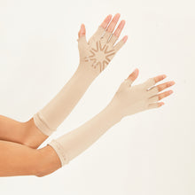 Lade das Bild in den Galerie-Viewer, Image 05: Uv Line Handschuhe Long Glove Chocolate Upf50+
