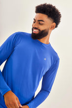 Lade das Bild in den Galerie-Viewer, Image 04: Uv Line Rashguard Longsleeve Uvpro Brasil Masc Cobalto Upf50+
