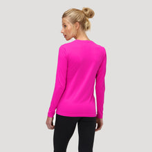Lade das Bild in den Galerie-Viewer, Model Back: Uv Line Rashguard Camiseta Uv X Pro Ml Rosa Upf50+
