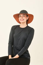 Lade das Bild in den Galerie-Viewer, Image 05: Uv Line Schlapphut San Diego Preto Caramelo Upf50+
