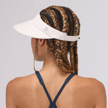 Lade das Bild in den Galerie-Viewer, Model Back: Uv Line Visor Visor Leblon Sand Upf50+
