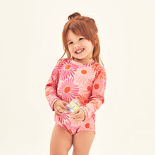 Lade das Bild in den Galerie-Viewer, Model Front: Uv Line Baby-Bademode Baby Solar Rose Upf50+
