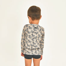 Lade das Bild in den Galerie-Viewer, Model Back: Uv Line Rashguard Longsleeve Baby Zebra Upf50+
