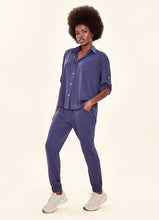 Lade das Bild in den Galerie-Viewer, Image 03: Uv Line Hemdblusenkleid Shirt Copa Navy Blue Upf50+
