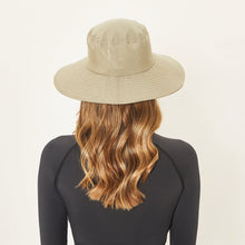 Lade das Bild in den Galerie-Viewer, Model Back: Uv Line Schlapphut Hat Lyon Nac L Fem Kaki Upf50+
