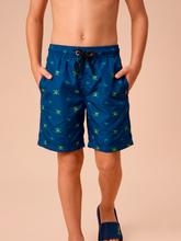 Lade das Bild in den Galerie-Viewer, Gallery: Uv Line Jungen-Badehose Shorts Acqua Kids Pirates Fun Upf50+
