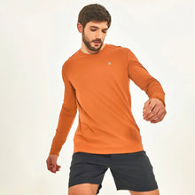 Lade das Bild in den Galerie-Viewer, Image 04: Uv Line T-Shirts Für Herren Longsleeve Sport Fit Caramelo
