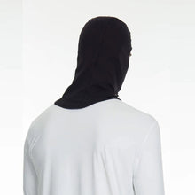 Lade das Bild in den Galerie-Viewer, Model Back: Uv Line Legionärshut Skin Mask Balaclava Uni Black Upf50+
