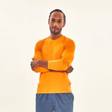 Lade das Bild in den Galerie-Viewer, Longsleeve Sport Fit Orange UPF50+
