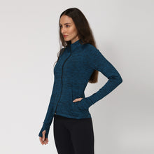 Lade das Bild in den Galerie-Viewer, Image 02: Uv Line Fitness-Top Casaco Newfit Petroleo Upf50+

