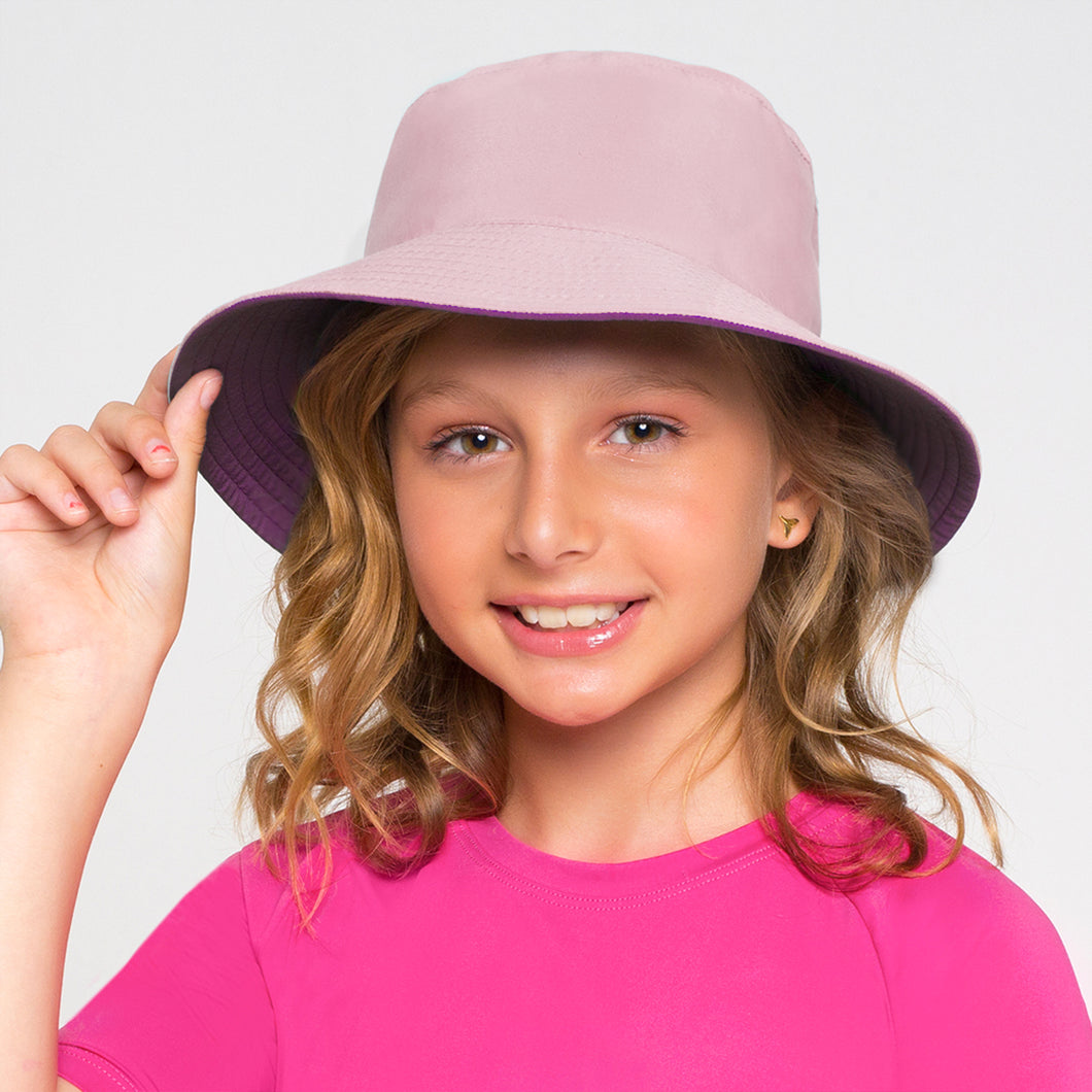 Model Front: Uv Line Schlapphut Chapeu California Inf Rosa Bebe Framboesa Upf50+