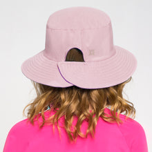Lade das Bild in den Galerie-Viewer, Model Back: Uv Line Schlapphut Chapeu California Inf Rosa Bebe Framboesa Upf50+
