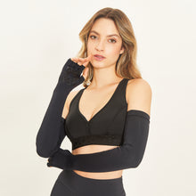 Lade das Bild in den Galerie-Viewer, Image 04: Uv Line Handschuhe Extra Long Glove Preto Upf50+
