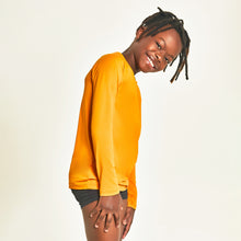 Lade das Bild in den Galerie-Viewer, Image 02: Uv Line Rashguard Longsleeve Uprpo Inf Amarelo Queimado Upf50+

