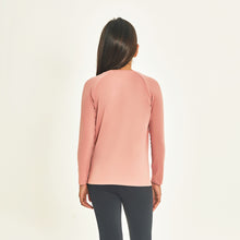 Lade das Bild in den Galerie-Viewer, Model Back: Uv Line Rashguard Longsleeve Uprpo Inf Rose Upf50+
