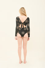 Lade das Bild in den Galerie-Viewer, Image 07: Uv Line Badeanzug Marina Shine Preto Malva
