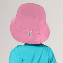 Lade das Bild in den Galerie-Viewer, Model Back: Uv Line Eimerhut Napoli Basic Kids Rosa Chiclete Upf50+
