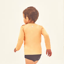 Lade das Bild in den Galerie-Viewer, Model Back: Uv Line Baby-Bademode Rash Guard Baby Solar Upf50+
