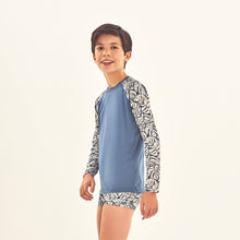 Lade das Bild in den Galerie-Viewer, Image 02: Uv Line Rashguard Rash Guard Kids Costela Aco Off White Upf50+
