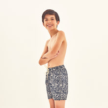 Lade das Bild in den Galerie-Viewer, Image 03: Uv Line Jungen-Badehose Shorts Kids Costela Aco Upf50+
