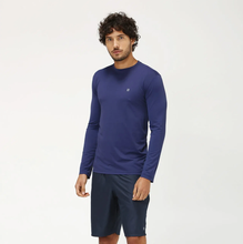 Lade das Bild in den Galerie-Viewer, Model Front: Uv Line Rashguard Uvpro Br Ml Marinho Msc
